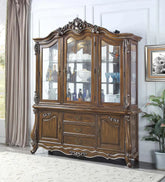 Latisha Antique Oak Finish Hutch & Buffet Model DN01360 By ACME Furniture